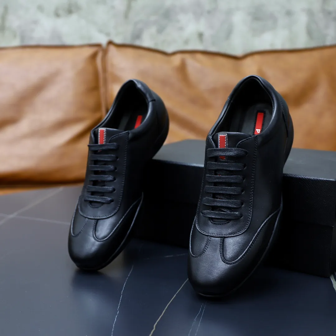 Men's shoes💰600💰Top original order Brand: PRADA (Prada) Standard code: Men's code 38/44 (45 can be customized) Grade: Same as the official website Material: Original cowhide surface, cowhide lining, original wear-resistant soft outsole Style category: casual sports shoes, young fashion, European and American trends, British style Color: actual picture color
